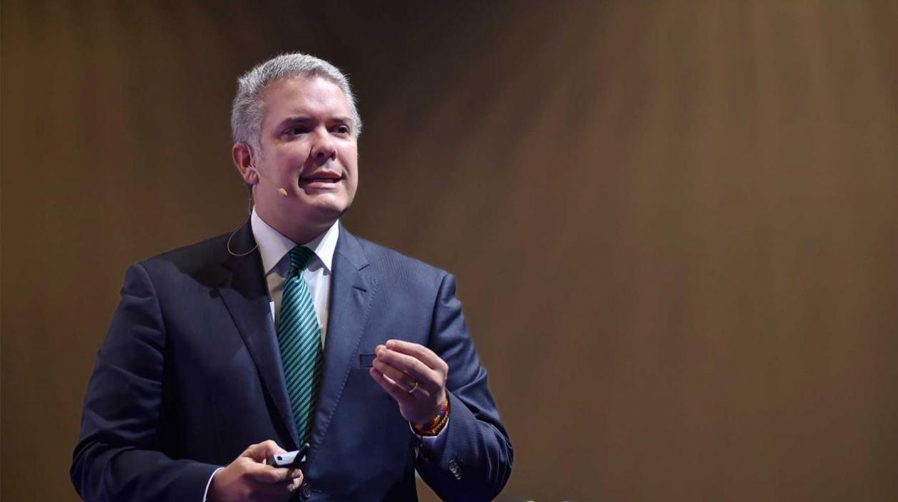 El Presidente de la República, Iván Duque.
