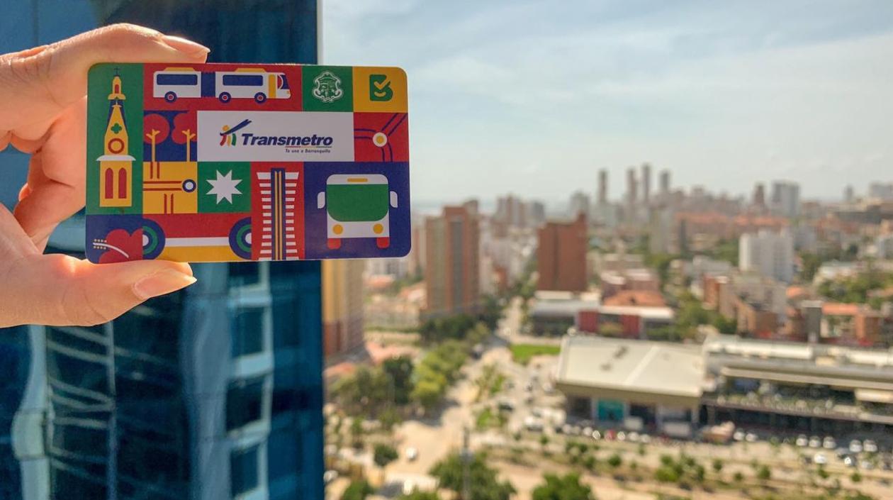 Esta es la tarjeta conmemorativa.