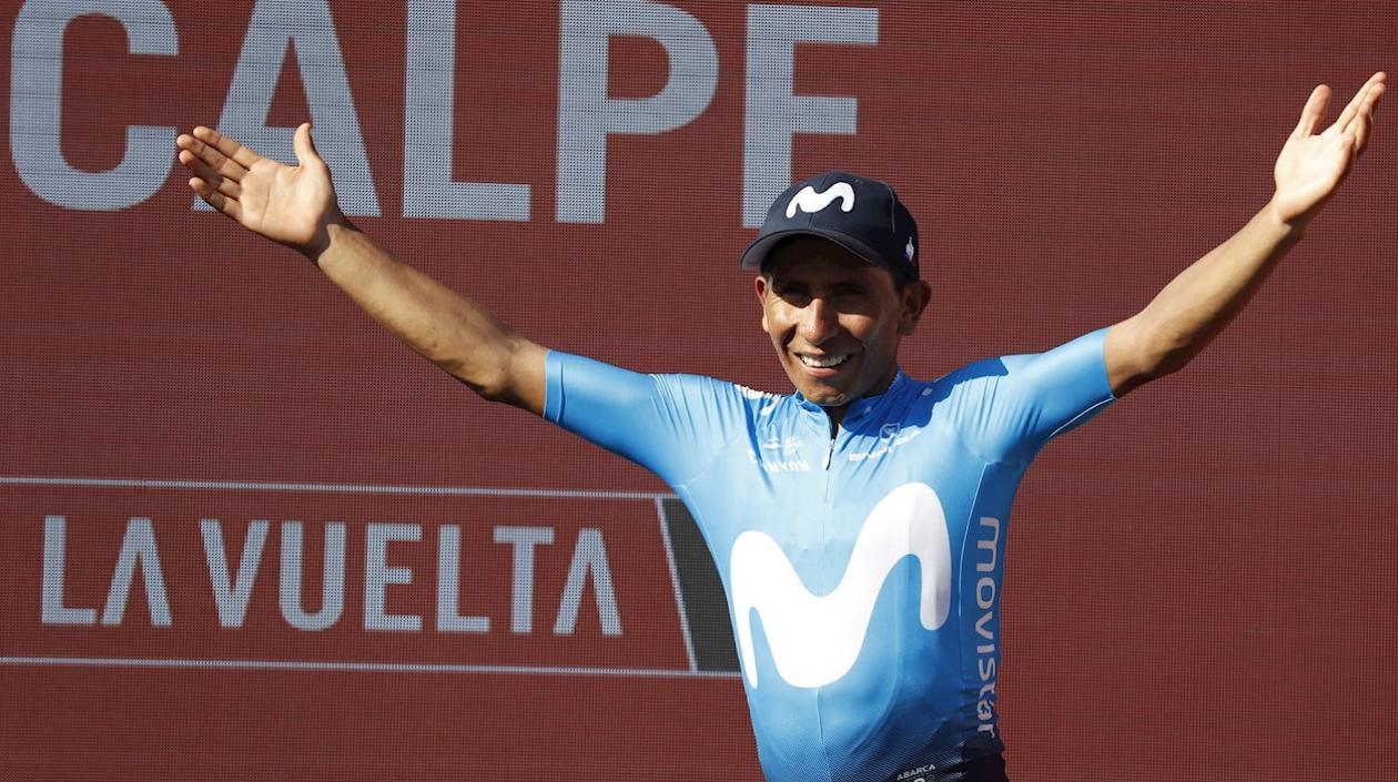 Nairo Quintana, ciclista colombiano. 