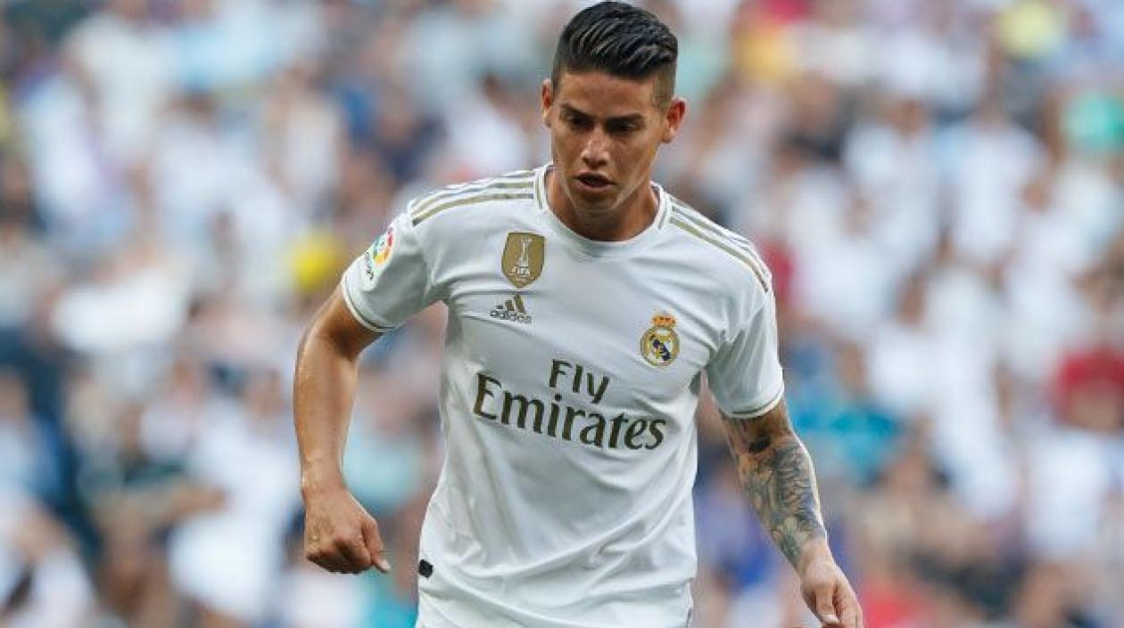 James Rodríguez, futbolista colombiano.