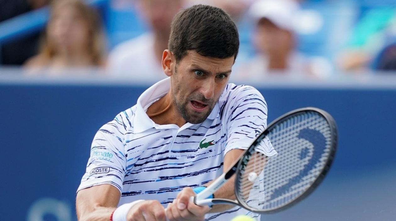 Novak Djokovic, tenista serbio.