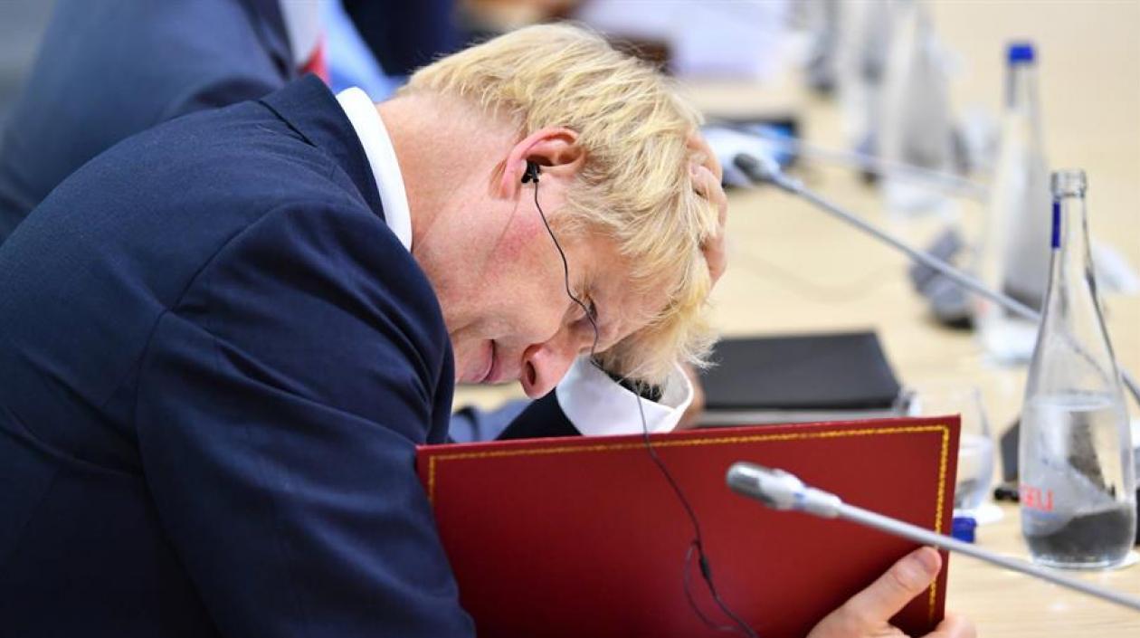 Boris Johnson, primer ministro británico.