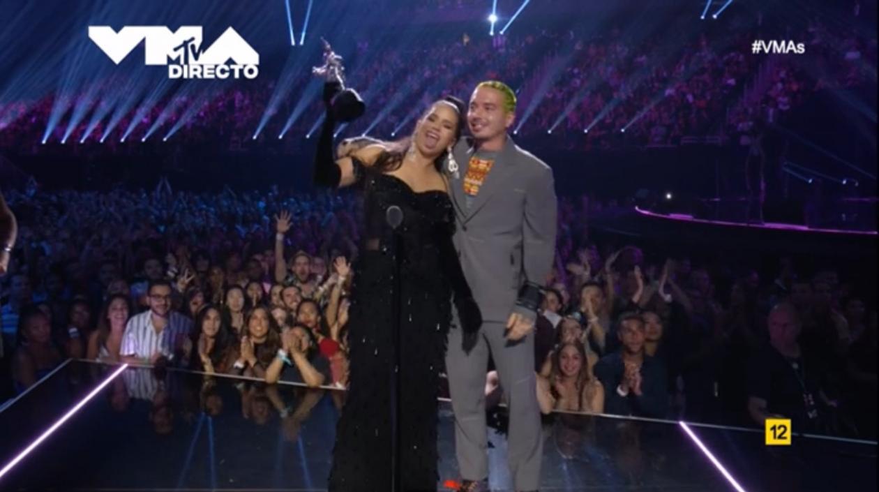 Rosalía y J Balvin