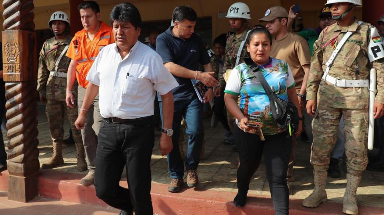 El presidente de Bolivia, Evo Morales.