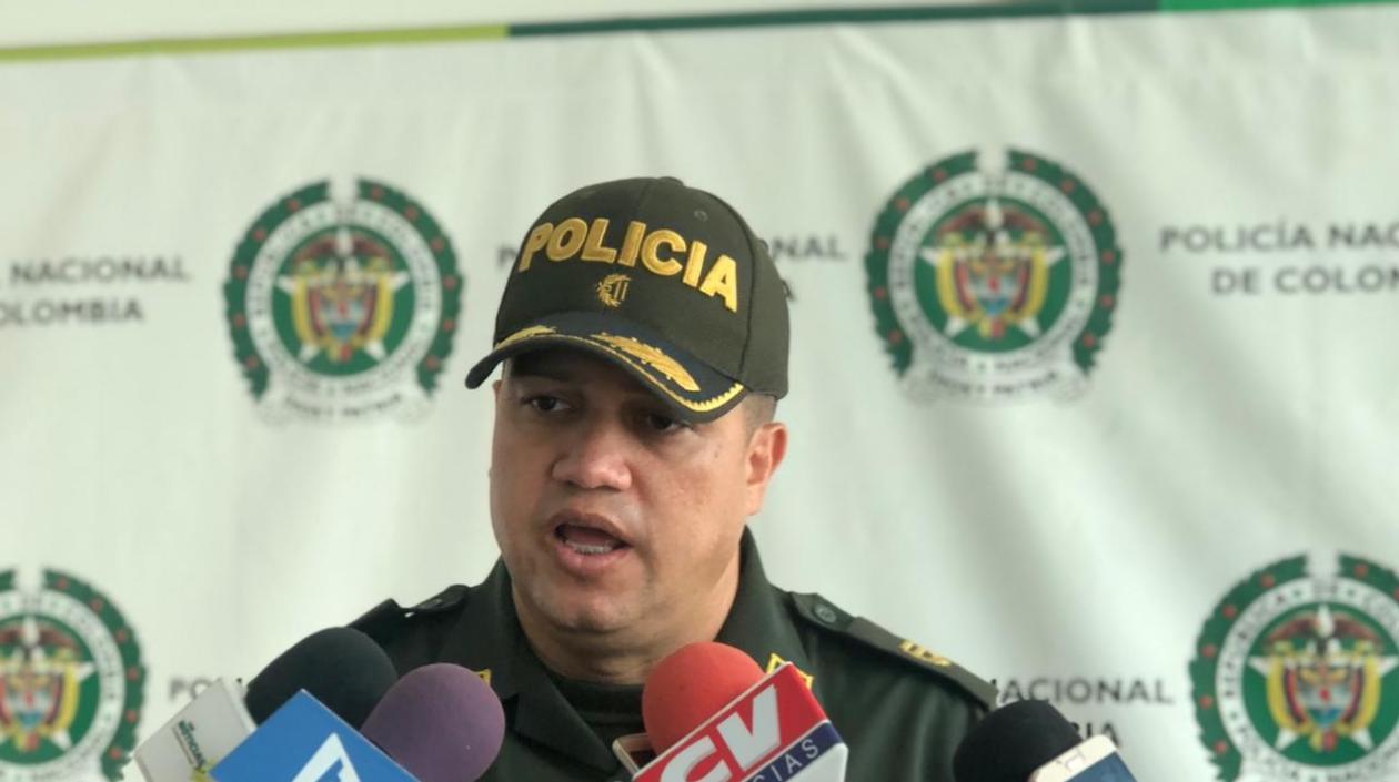 Coronel Jorge Pinzón, comandante operativo de la Mebar.