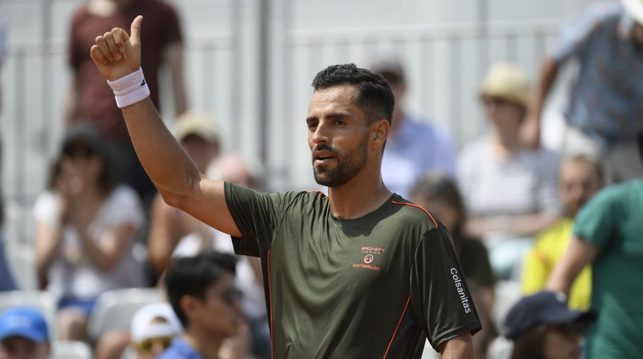 Santiago Giraldo, tenista colombiano. 