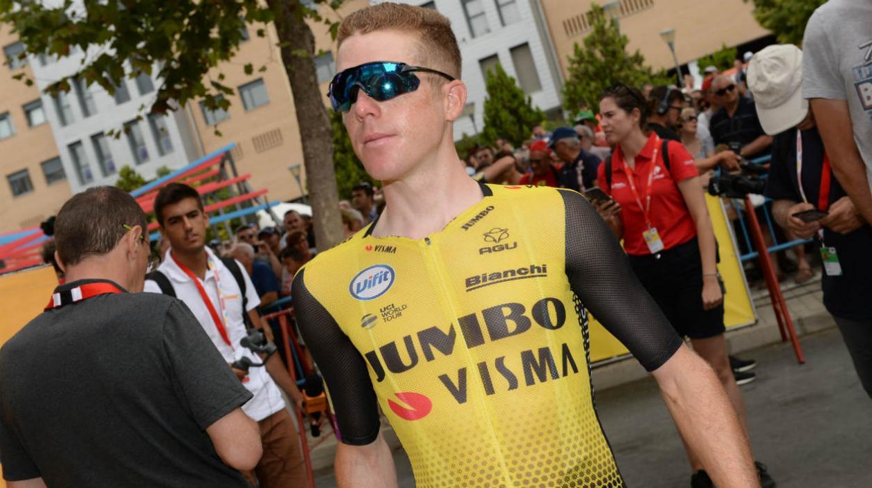 Steven Kruijswijk, ciclista holandés. 