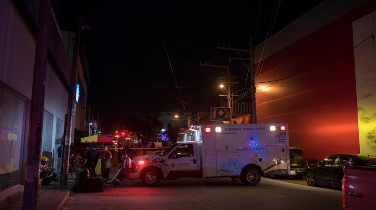 Bar nocturno en Veracruz, sitio del atentado.