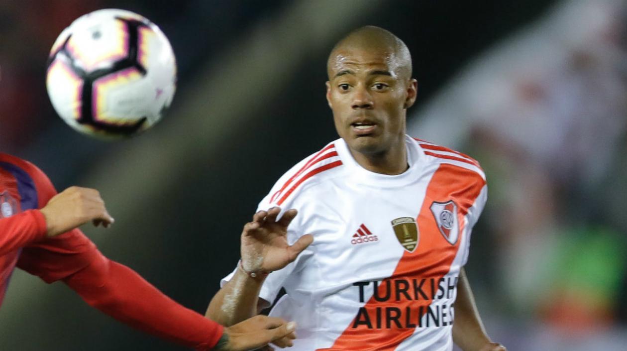 Nicolás De la Cruz, volante de River Plate. 