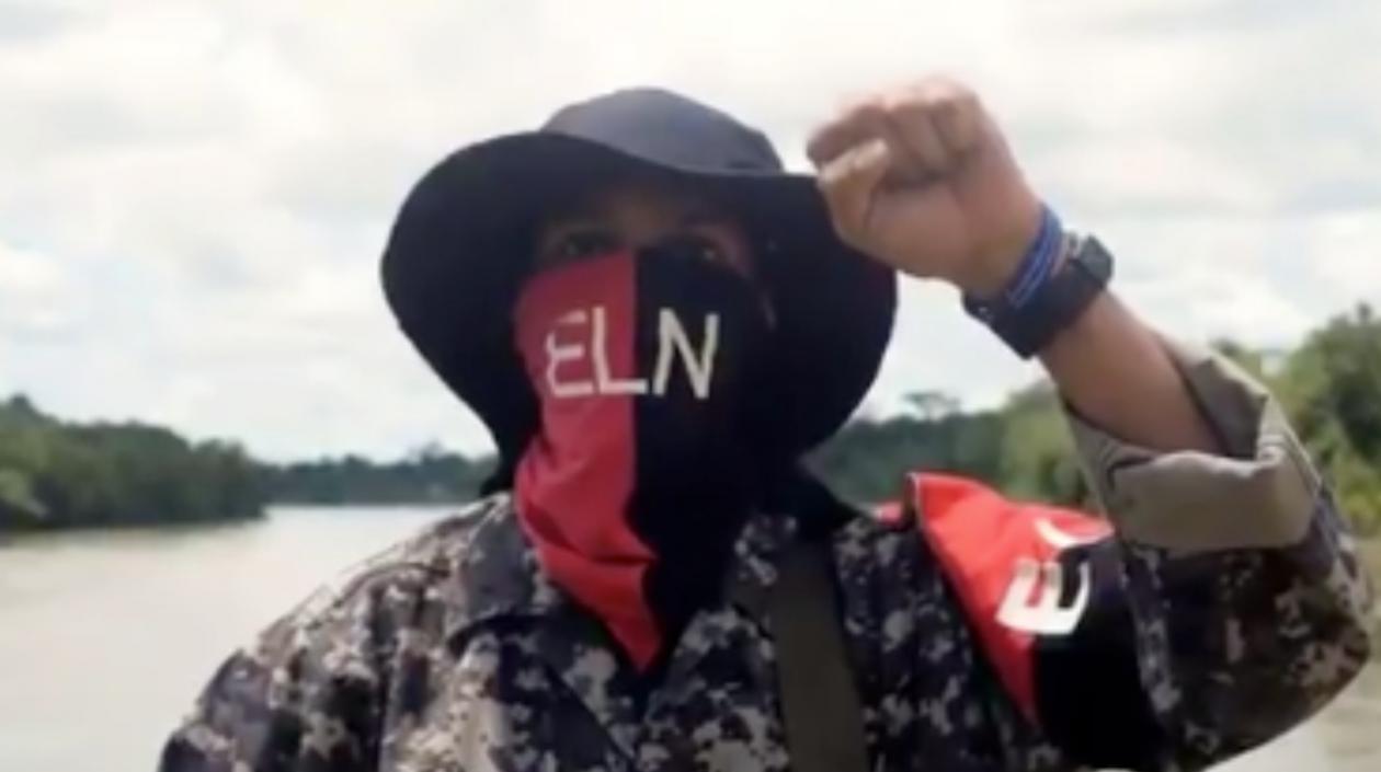 Comandante Uriel del ELN.