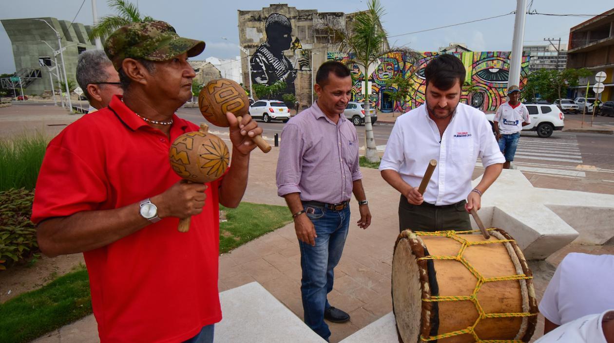 El candidato Jaime Pumarejo.
