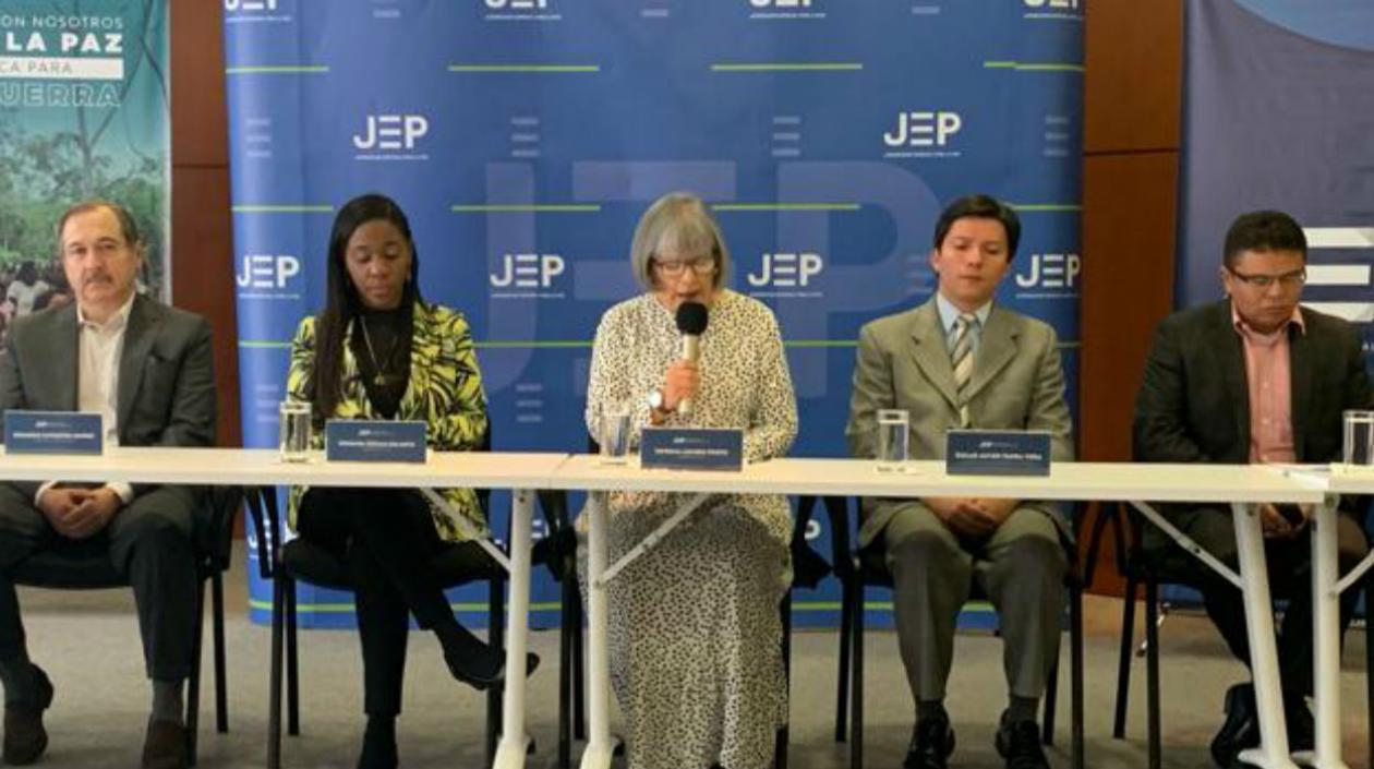 Magistrados de la JEP.
