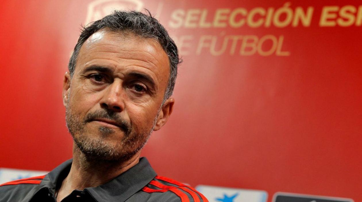 Luis Enrique, ex técnico de la Selección España. 