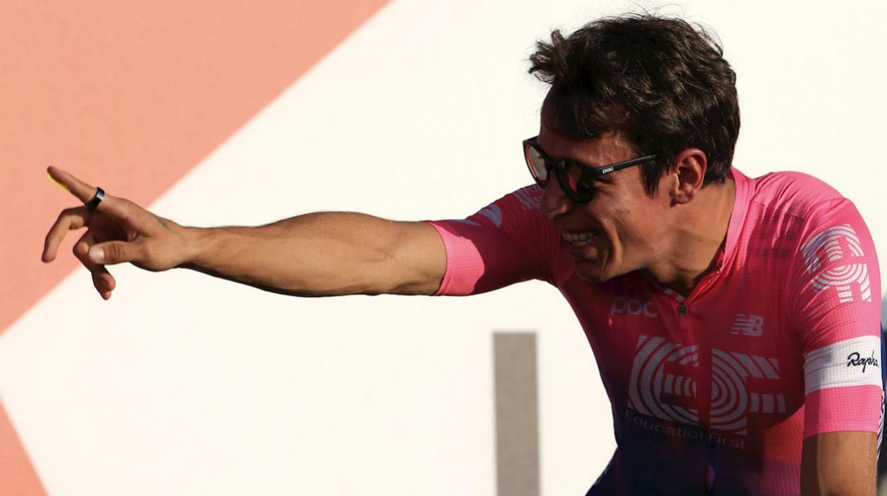 Rigoberto Urán, ciclista colombiano. 