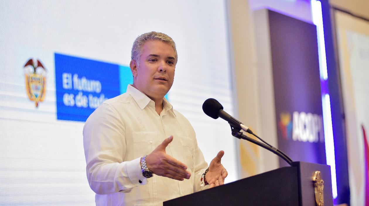 El Presidente de la República, Iván Duque.