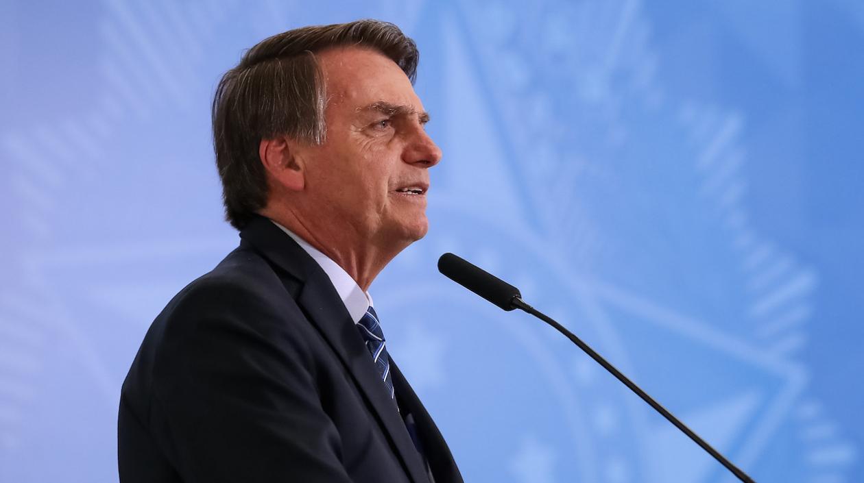 Jair Bolsonaro, presidente de Brasil.