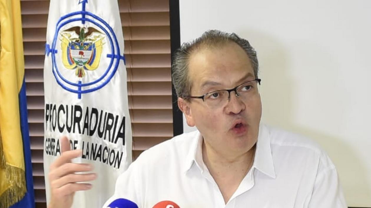 El Procurador General de la Nación, Fernando Carrillo.