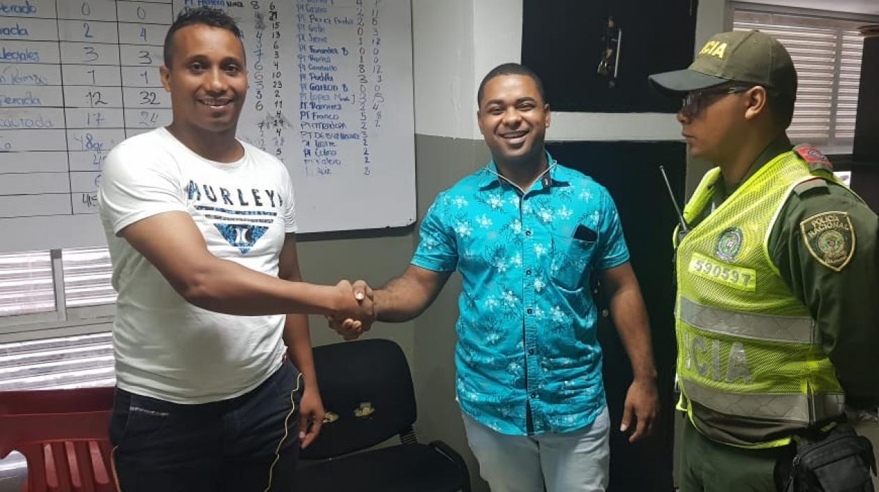 Taxistas involucrados en los hechos. 