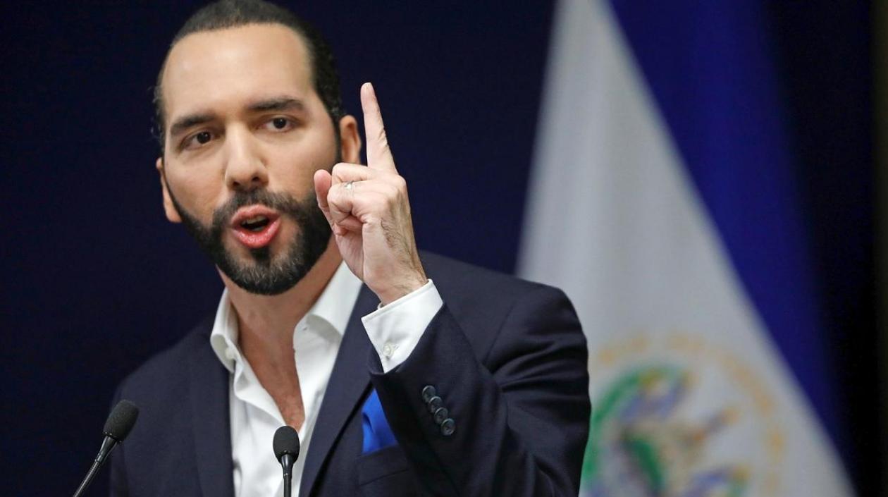 Presidente de El Salvador, Nayib Bukele.