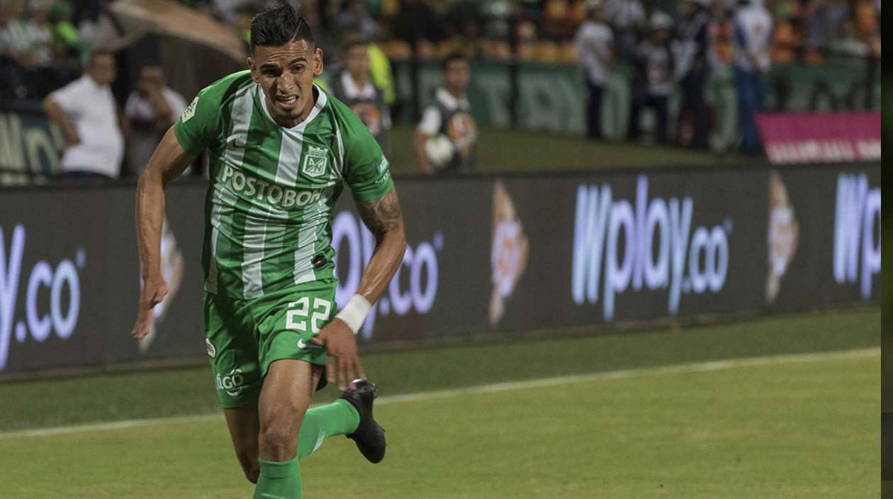 Daniel Muñoz, jugador del Atlético Nacional. 