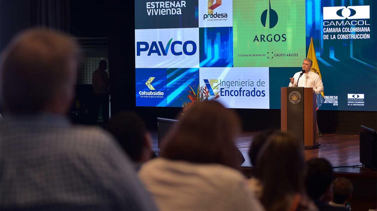 El Presidente de la República, Iván Duque.