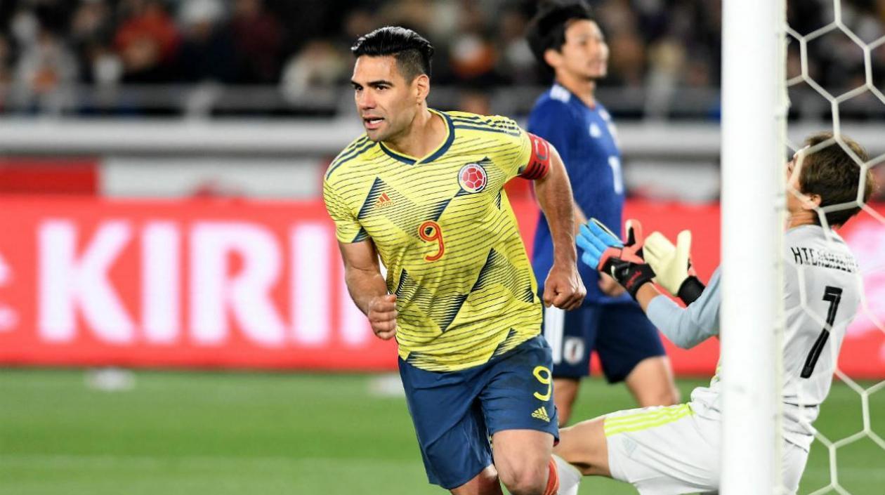 Falcao García, capitán de la Selección Colombia. 