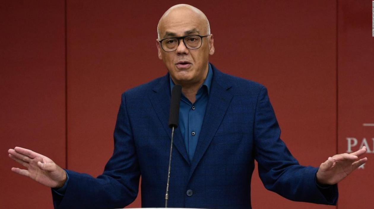 El ministro de Comunicación de Venezuela, Jorge Rodríguez.