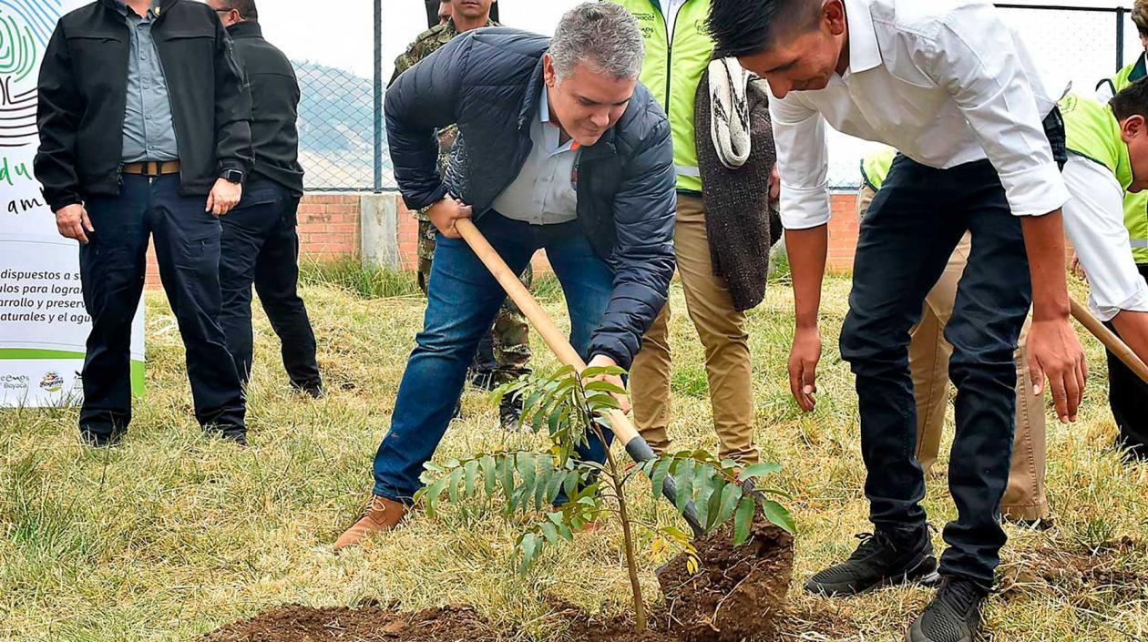 El Presidente de la República, Iván Duque.
