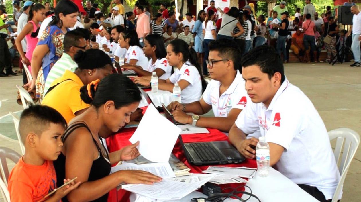 Jornada de atención a venezolanos.
