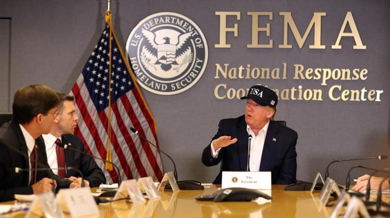 Donald Trump, presidente de Estados Unidos.