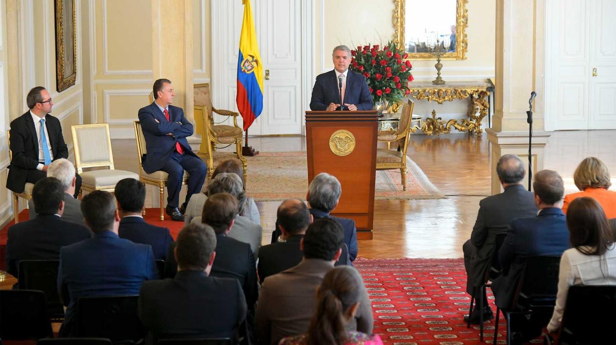 El Presidente de la República, Iván Duque.