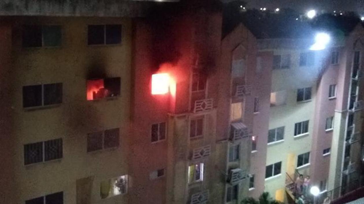 Incendio en el Conjunto Residencial Ciudad del Sol