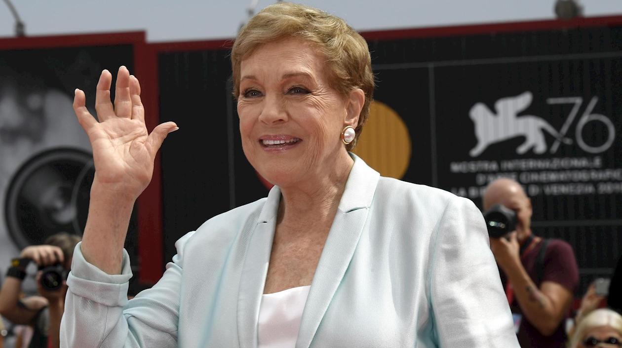 Julie Andrews, actriz británica.