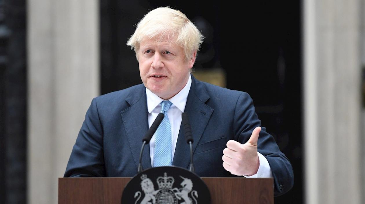 El primer ministro británico, Boris Johnson. 