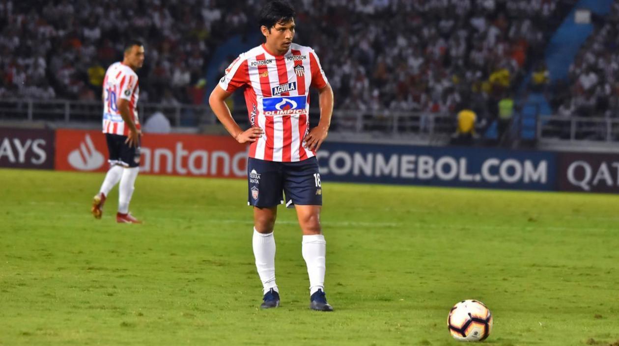 Matías Fernández, jugador chileno de Junior. 