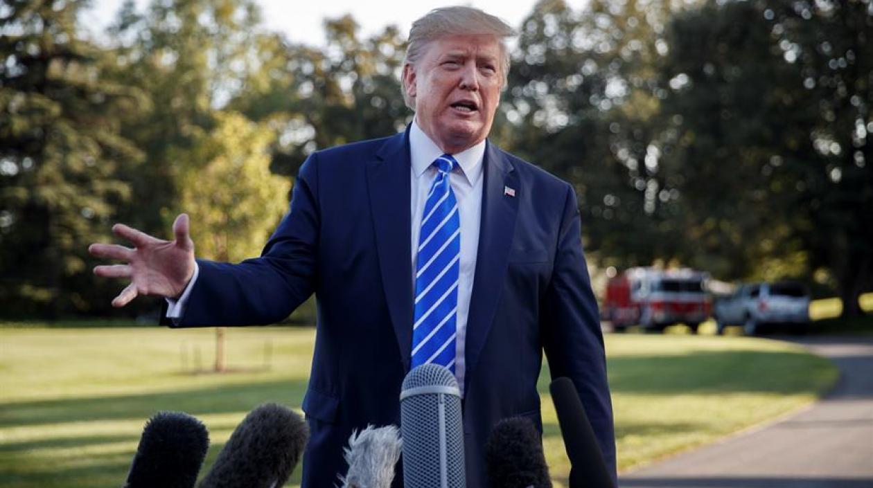 Donald Trump, Presidente de los Estados Unidos.