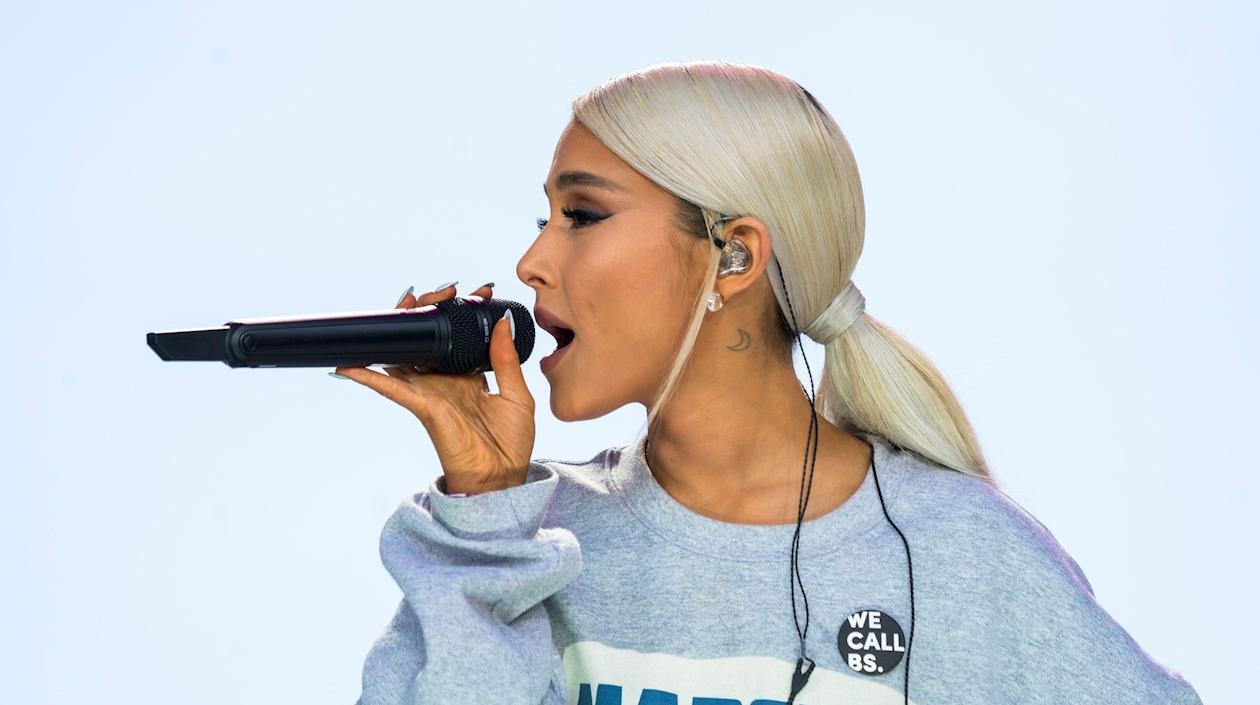Ariana Grande, cantante estadounidense.