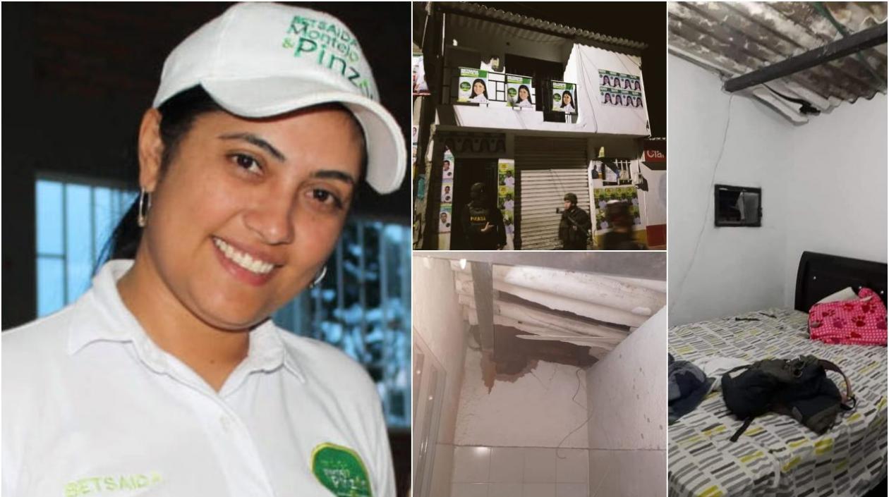 Betsaida Montejo no estaba en su casa en el momento del ataque.