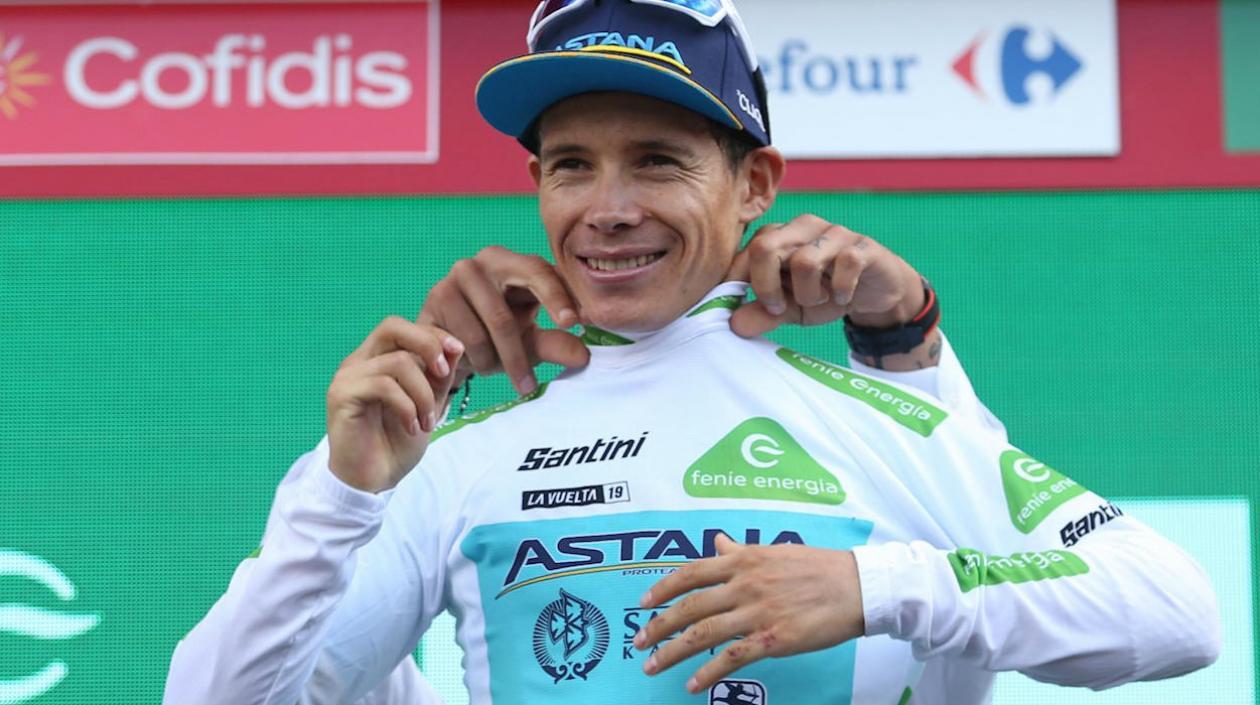 Miguel Ángel López, ciclista colombiano. 