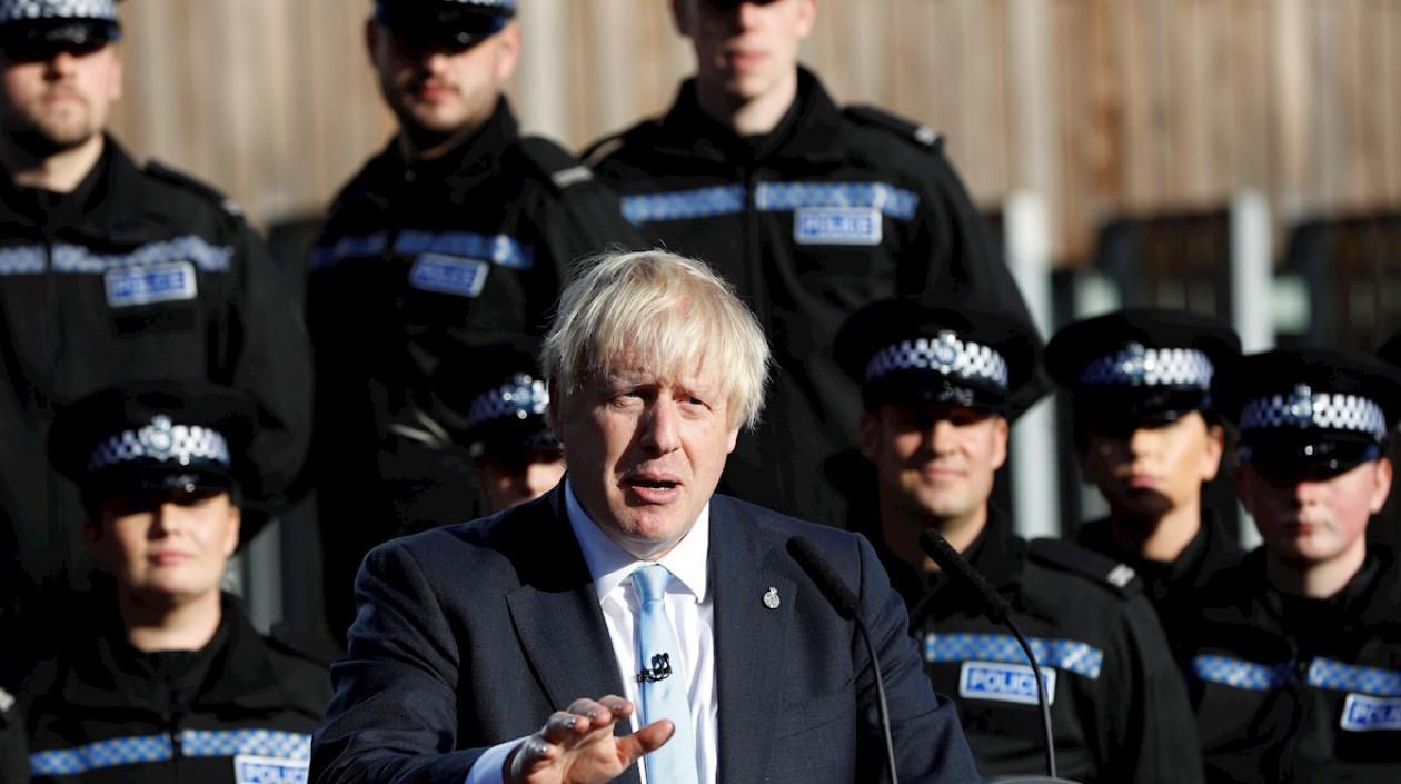 Boris Johnson, primer ministro británico.