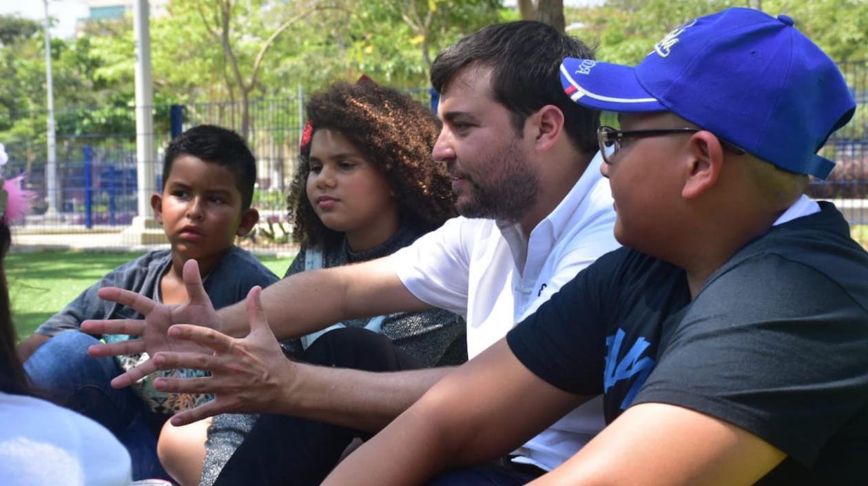 Jaime Pumarejo, candidato a la Alcaldía de Barranquilla.