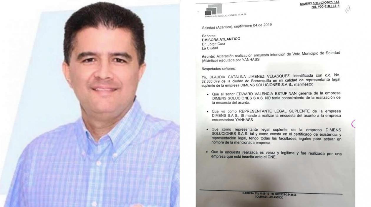 Rodolfo Ucrós, candidato a la Alcaldía de Soledad.