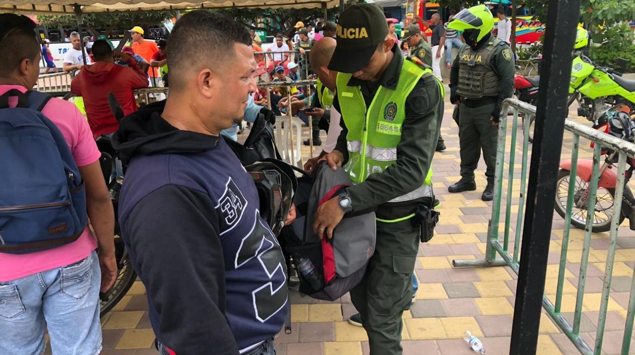 Imagen del operativo.