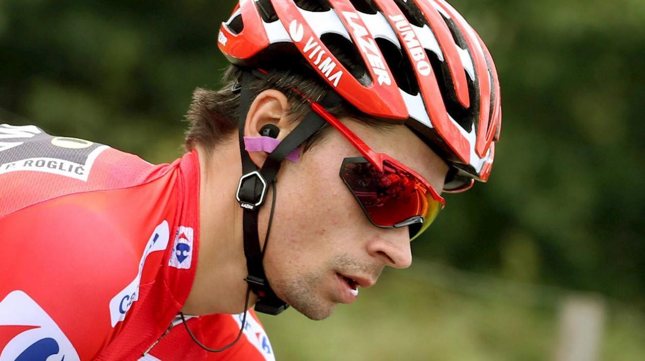 Primoz Roglic, líder de la general. 