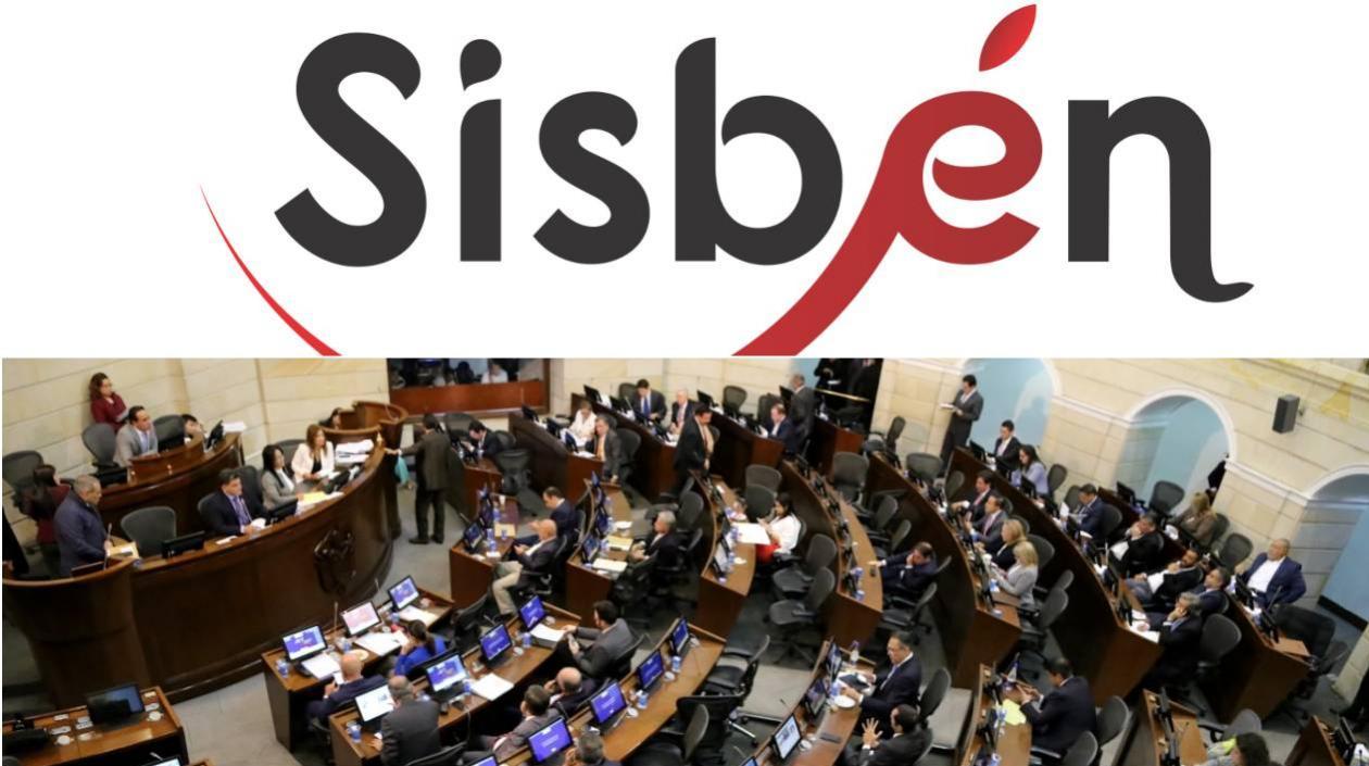 Algunos congresistas aparecen inscritos en el Sisbén.