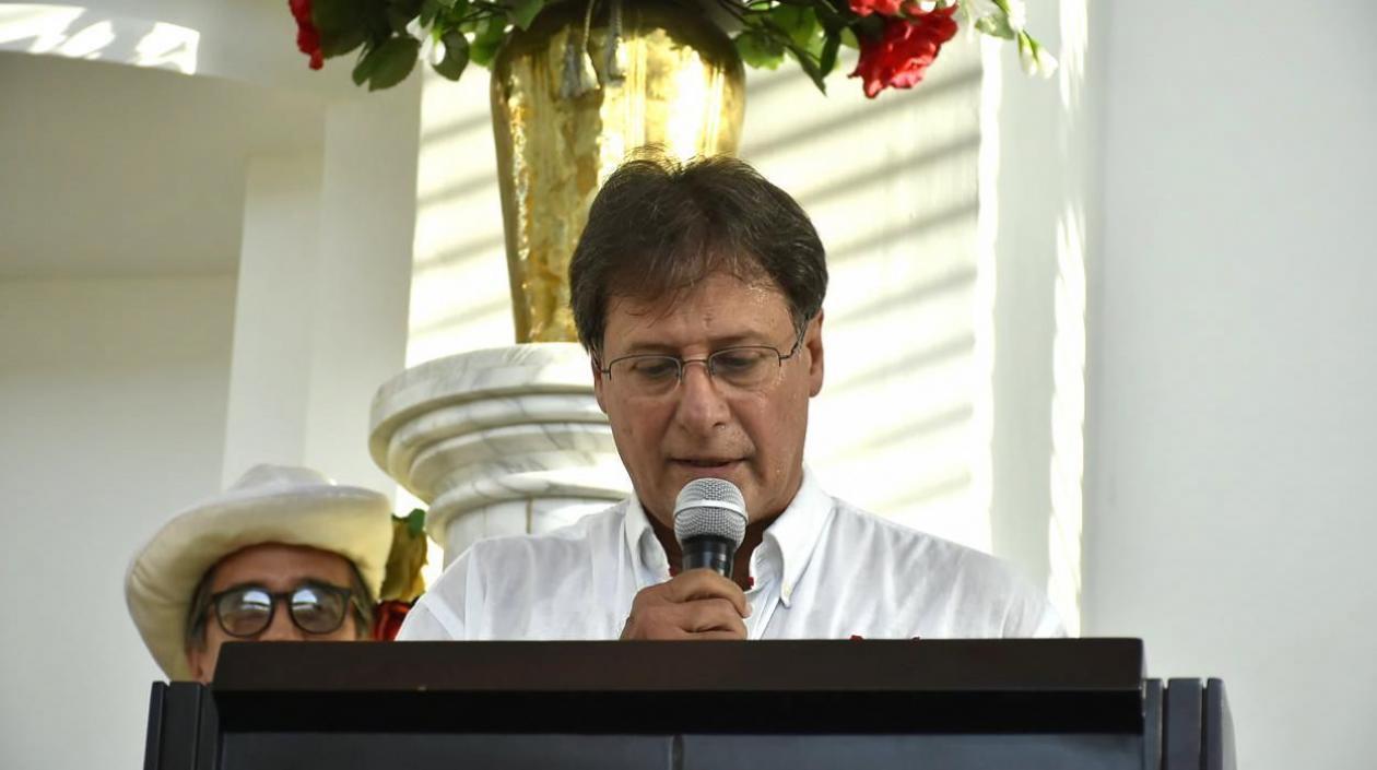 El director de Indeportes Atlántico, Enrique Vengoechea.