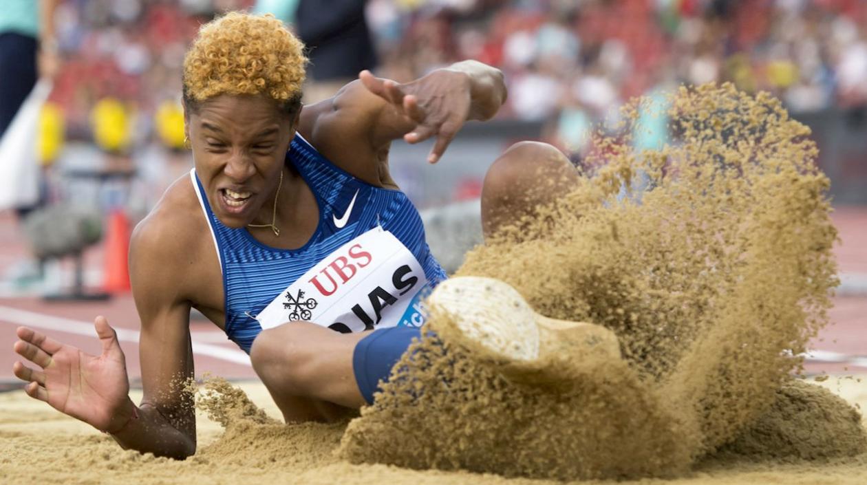 Yulimar Rojas, saltadora venezolana. 