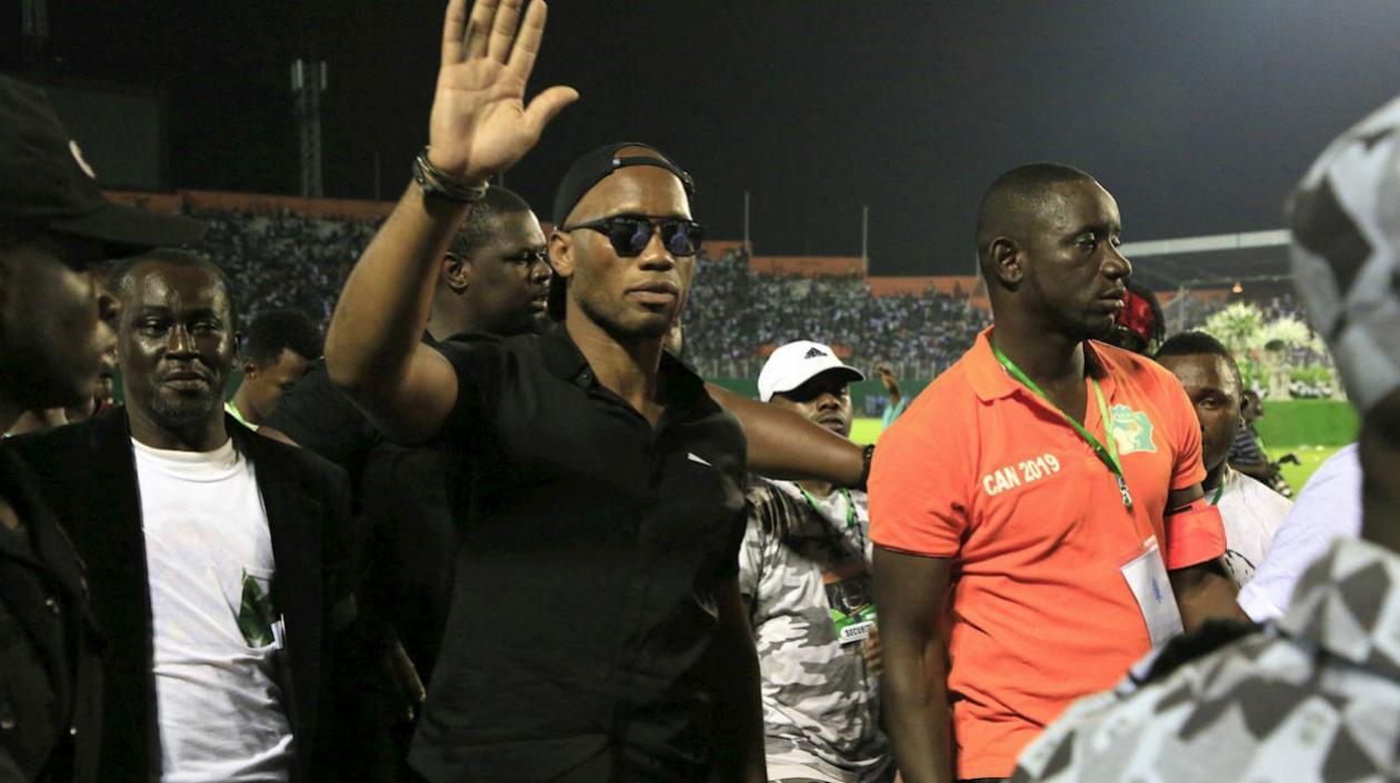 Didier Drogba, ex jugador del Chelsea. 