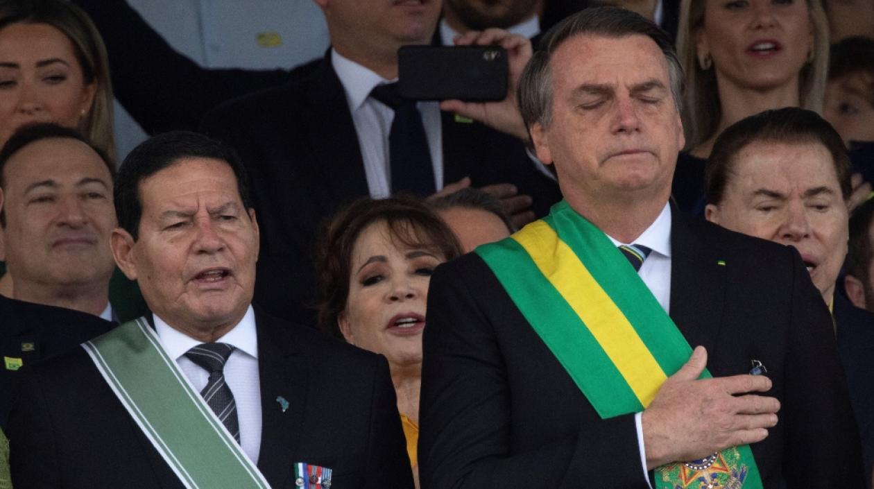 El presidente brasileño, Jair Bolsonaro.