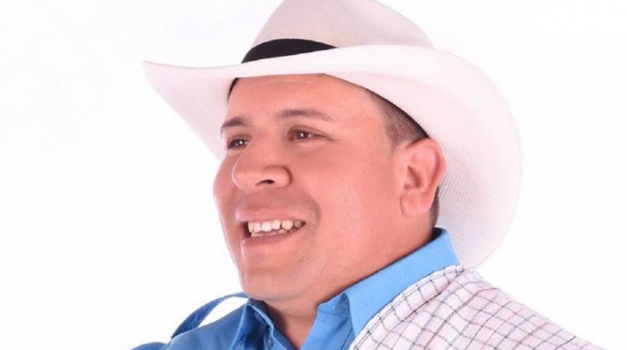 El político Orley García.